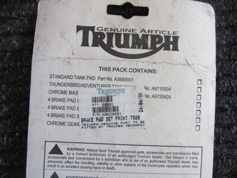 Triumph T 500 serie  T595 